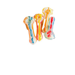 Smokifi 3”D-18 Medium Glass Pipe – Sleek Grip, Smooth Pulls, Pocket-Perfect