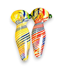 Smokifi 3”D-3 Medium Glass Pipe – Compact, Durable & Stylish Smoking Piece