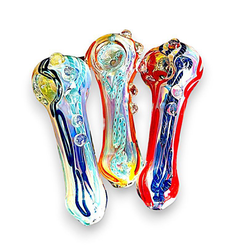 Smokifi 3”D-22 Medium Glass Pipe – Sleek Design, Tough Glass, Smooth Every Time