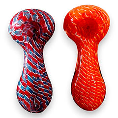 Smokifi 3”D-33 Medium Glass Pipe – Compact Design, Consistent Performance, Everyday Classic