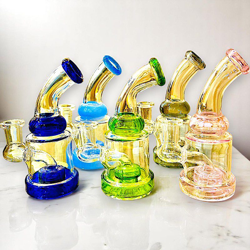Smokifi KGL-136 Glass Water Pipe – 5 Inch